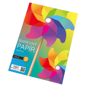 Farebný papier Color A4-80g - hnedá