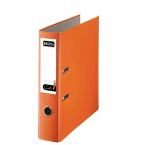 Poradač A4, SK OFFICE pákový, 75 oranžový (šanón)