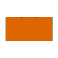 Etikety cenovkové Contact 37x19 oranžové