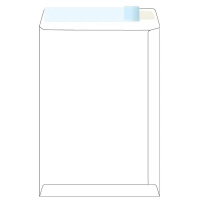 Obálky B3 tašky biele, samolepiace, krycia páska / 200