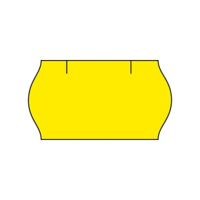 Etikety cenovkové Cont.Meto 22x12 žlté