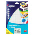 Etikety PRINT kruh 8 mm, biele