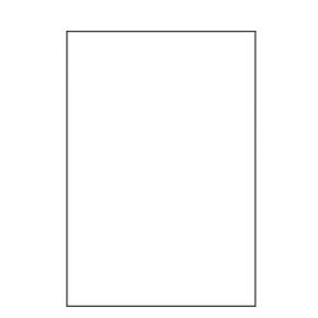 Etikety PRINT 210 x 297 biele