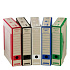 ARCHÍVNY BOX EMBA, 75 mm, červená