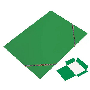 Odkladacia mapa 253/OM3 A4 s gum. PREŠPÁN zelená Odkladacia mapa 253/OM3 A4 s gum. PREŠPÁN zelená