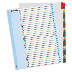 Rozraďovač A4, MYLAR MAXI, 1-31