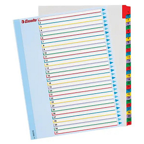 Rozraďovač A4, MYLAR MAXI, 1-31 Rozraďovač A4, MYLAR MAXI, 1-31