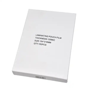 Laminovacie fólie, lesklé 54 x 86 mm, 125 mic