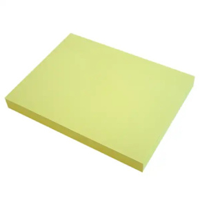 Bloček samolepiaci 75x51 AURO, žltý, 100 l.
