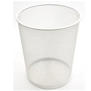 Drôtený kôš na odpadky, strieborný, 18 l