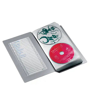 Kniha na 48 CD transparentná modrá - dopredaj Kniha na 48 CD transparentná modrá - dopredaj