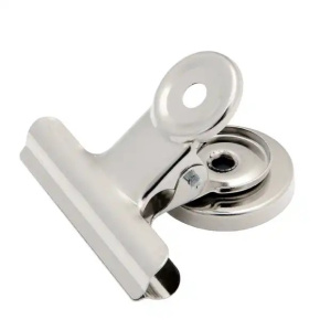 Klip pružinový 50 mm s magnetom  na dokumenty
