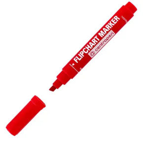 Značkovač FLIPCHART MARKER CENTROPEN 8560 červený