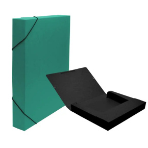 Box na spisy s gumkou ColorLine 0,7mm zelený  - dopredaj