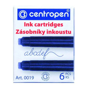 Náplň do atramentového pera - bombičky modrá