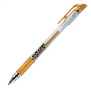 Gélový roller edding 2185 - metalický zlatý
