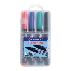 Značkovač CENTROPEN 8576 sada 4 farby
