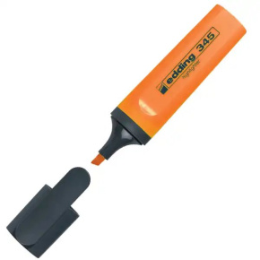 Zvýrazňovač edding 345 oranžový