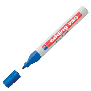 Lakový popisovač edding 750 modrý
