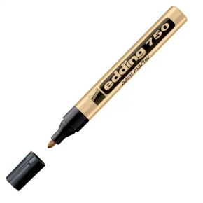Lakový popisovač edding 750 zlatý