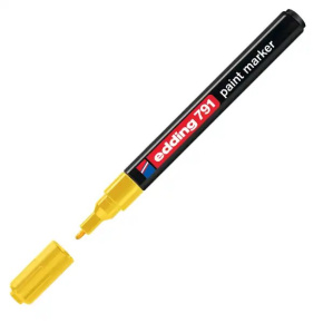 Lakový popisovač edding 791 zlatý
