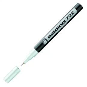 Lakový popisovač edding 792 biely