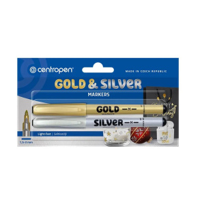 Univerzálny značkovač CENTROPEN 2690/2 GOLD+SILVER