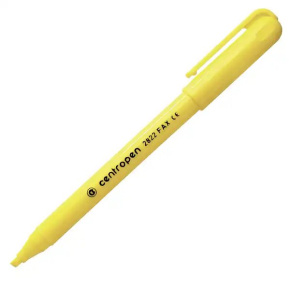 Zvýrazňovač CENTROPEN 2822 FAX žltý