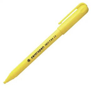 Zvýrazňovač CENTROPEN 2822 FAX žltý Zvýrazňovač CENTROPEN 2822 FAX žltý