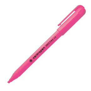 Zvýrazňovač CENTROPEN 2822 FAX ružový