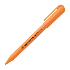 Zvýrazňovač CENTROPEN 2822 FAX oranžový