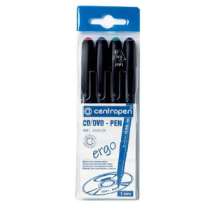 Popisovač CD/DVD PEN 2606 sada 4 farby
