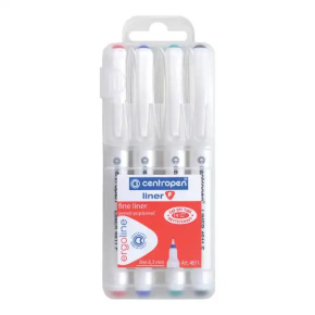 Liner CENTROPEN 4611 sada 4 farieb