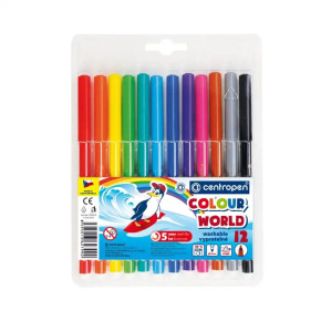 Popisovač COLOUR WORLD CENTROPEN 7550/12 farieb