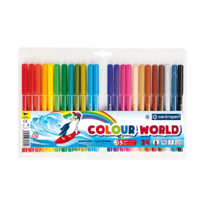 Popisovač COLOUR WORLD CENTROPEN 7550/24 farieb