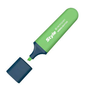 Zvýrazňovač CENTROPEN STYLE 6252/10 SOFT, zelený
