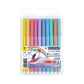 Popisovač CENTROPEN 7550/10 pastelových farieb