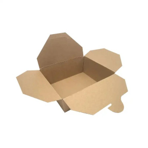 Menu box KRAFT, 700ml, 11x9,5x6,5cm, 50 ks