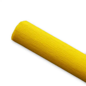 Krepový papier žltý