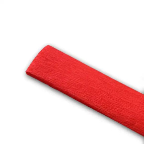 Krepový papier červený