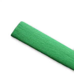Krepový papier zelený