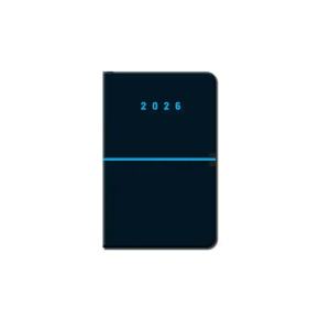 Mini diár A6 CAPRI čierny 2026