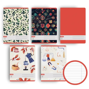 Zošit 544 A5, 40 listov, linajkový Zošit 544 A5, 40 listov, linajkový