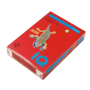Farebný papier INTENSIVE A3-80g - CO44 koralovo červená