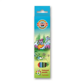 Pastelky Koh-I-Noor Vtáci  sada 6 ks 3551