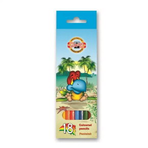 Pastelky Koh-I-Noor Vtáci  sada 18 ks 3553