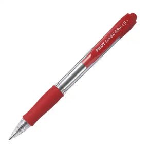 Guličkové pero PILOT Super Grip, červený