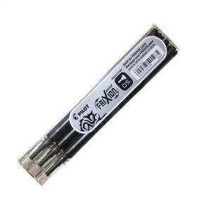 Náplń PILOT FriXion Point - 0,5 mm, čierna, 3 ks/bal.