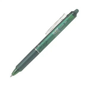 PILOT FriXion Clicker 07 - roller, zelený