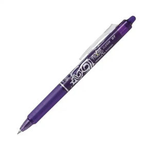PILOT FriXion Clicker 07 - roller, fialový
